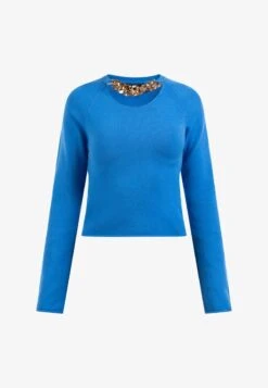 Faina CAISSA - Strickpullover - Königsblau 12 Faina CAISSA - Strickpullover - Königsblau -Faina Verkauf 8dde9f48d46c48eeaa48dd7c67621d5f