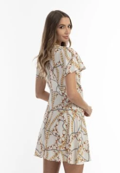 Faina MIT ALLOVER-PRINT - Freizeitkleid - Weiss -Faina Verkauf 8f59b7c3f4aa4c7aaa83010f6f47170f