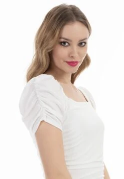 Faina KURZARM - Etuikleid - Weiss -Faina Verkauf 8fe8ffa5947a44a5b69f3ea65c634ffd