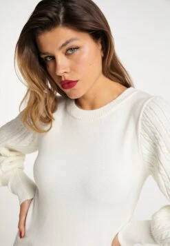 FAINA TUXE - Strickpullover - Wollweiss -Faina Verkauf 92284f0850dd4118a9721a38f42469ce