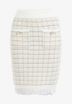 Faina Bleistiftrock - Weiss -Faina Verkauf 96c4566244e1485cad8526b6bcc51bc5