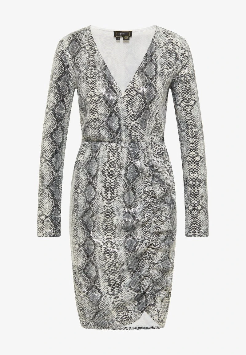 FAINA NAEMI - Etuikleid - Grau 7 FAINA NAEMI - Etuikleid - Grau - Image 5