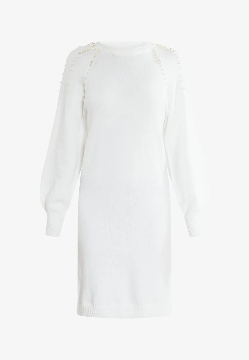 Faina Strickkleid - Schwarz 8 Faina Strickkleid - Schwarz - Image 6