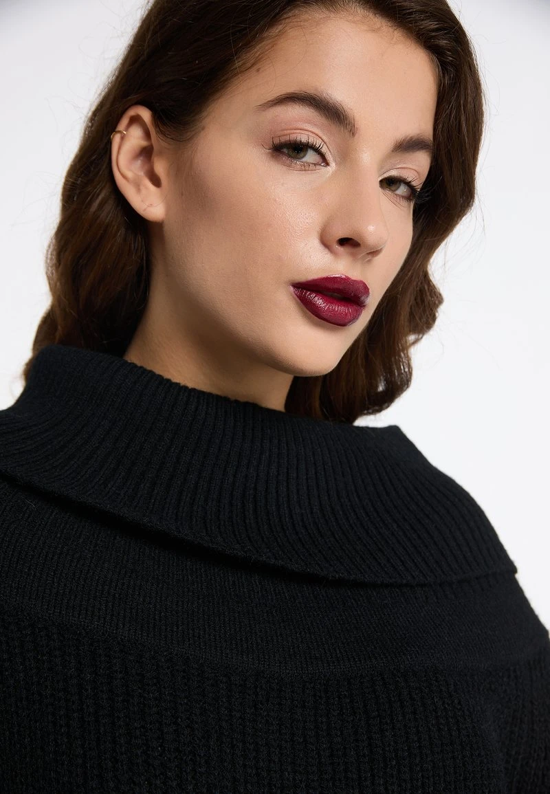 Faina TYLIN - Strickkleid - Schwarz 6 Faina TYLIN - Strickkleid - Schwarz - Image 4