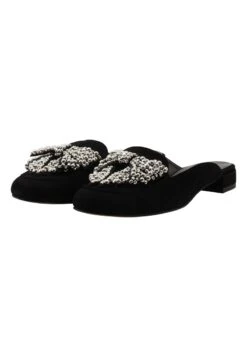 FAINA DULCEY - Pantolette Flach - Schwarz 10 FAINA DULCEY - Pantolette Flach - Schwarz -Faina Verkauf a06e2776f5a14dbda018649761a8d4a3