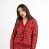 Faina KOOSH - Strickjacke - Rot -Faina Verkauf a157b297a1d94591a4c7678f7fbd2397