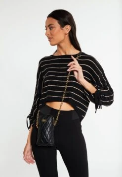 FAINA HANDYTASCHE EMBELL - Umhängetasche - Schwarz -Faina Verkauf a2f513ff5eff45f7b6e343c164c04a0c 1