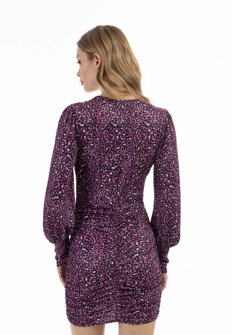 Faina Etuikleid - Fuchsia 5 Faina Etuikleid - Fuchsia - Image 3