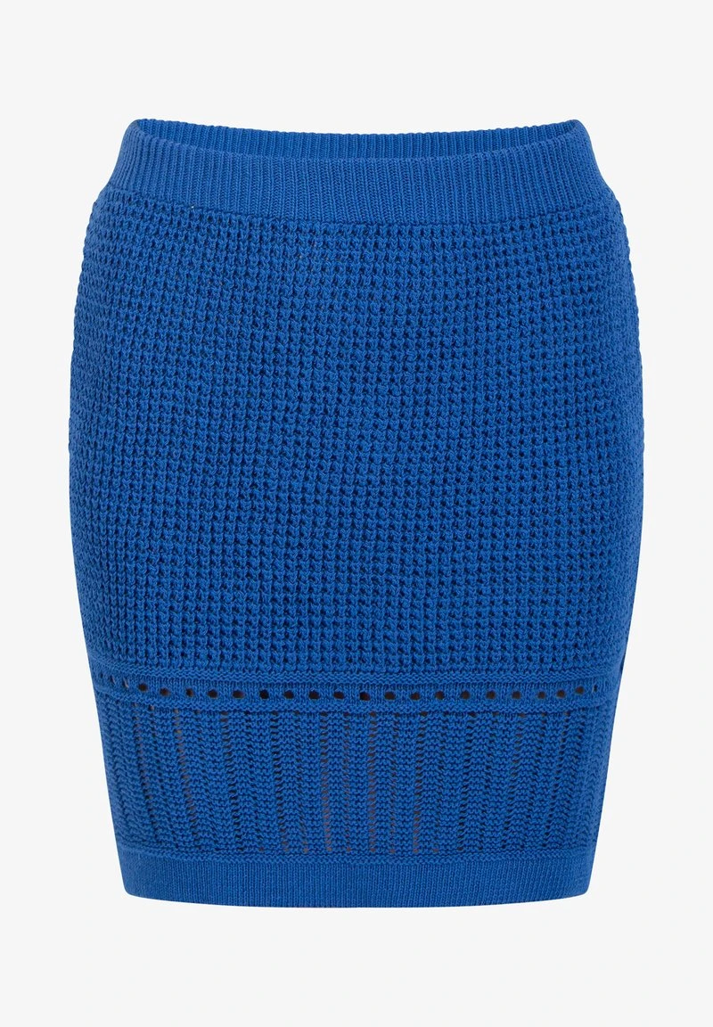 Faina STRICK - Bleistiftrock - Königsblau 7 Faina STRICK - Bleistiftrock - Königsblau - Image 5