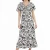 Faina MIT ZEBRA-PRINT - Freizeitkleid - Weiss/schwarz 2 Faina MIT ZEBRA-PRINT - Freizeitkleid - Weiss/schwarz -Faina Verkauf ad1a44b9153e4114953de037dcd2c5ed