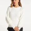 FAINA TUXE - Strickpullover - Wollweiss -Faina Verkauf ad27a116eb4345caa7e63e08c142cd9b