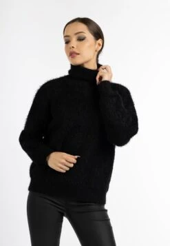 Faina Strickpullover - Schwarz 13 Faina Strickpullover - Schwarz -Faina Verkauf add70fb37be642c59761483a721eec6b 1