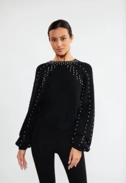 Faina KOOSH - Strickpullover - Schwarz -Faina Verkauf ae1c2e776f3d4149ac7b9bdd4b91dbc9 1