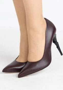 Faina Pumps - Dunkellila