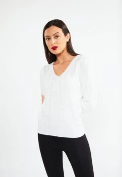 Faina TUXE - Strickpullover - Weiss -Faina Verkauf b46f5b6a655c453a8727990f5296267f 1