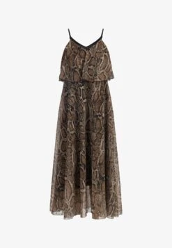 Faina MIT SCHLANGENPRINT - Maxikleid - Beige Schlange -Faina Verkauf bdc5e239e49e49f980f5e111b2b51e2c