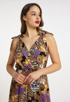 FAINA MIOKI - Maxikleid - Orange Mehrfarbig 11 FAINA MIOKI - Maxikleid - Orange Mehrfarbig -Faina Verkauf c280f5936b104f7d93350620a2b9a286