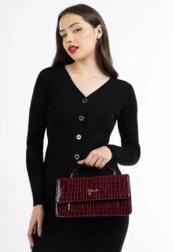 Faina Handtasche - Dunkelkirsch -Faina Verkauf c38fafc742b3409f83acc24e14fbd592 1