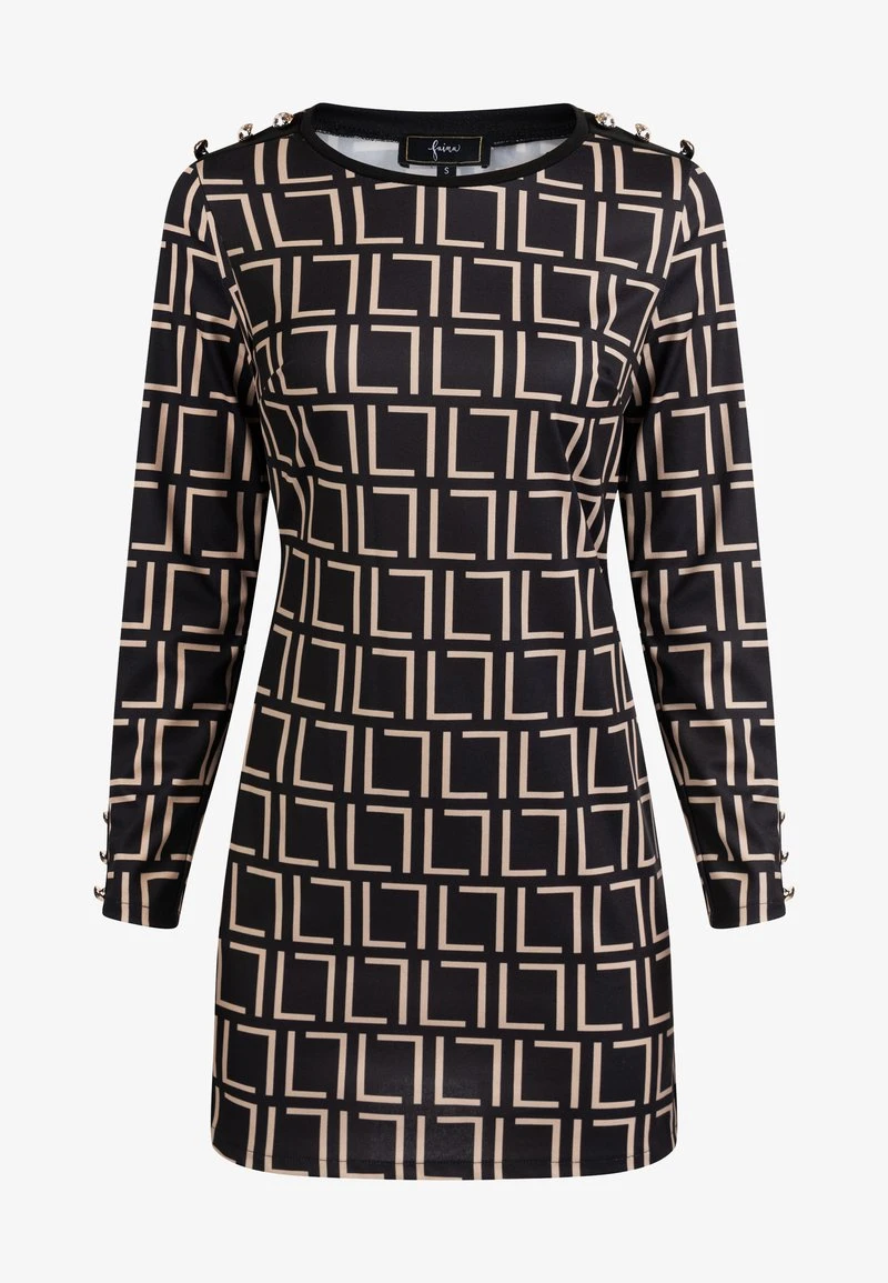 Faina DEDICA - Freizeitkleid - Schwarz 7 Faina DEDICA - Freizeitkleid - Schwarz - Image 5