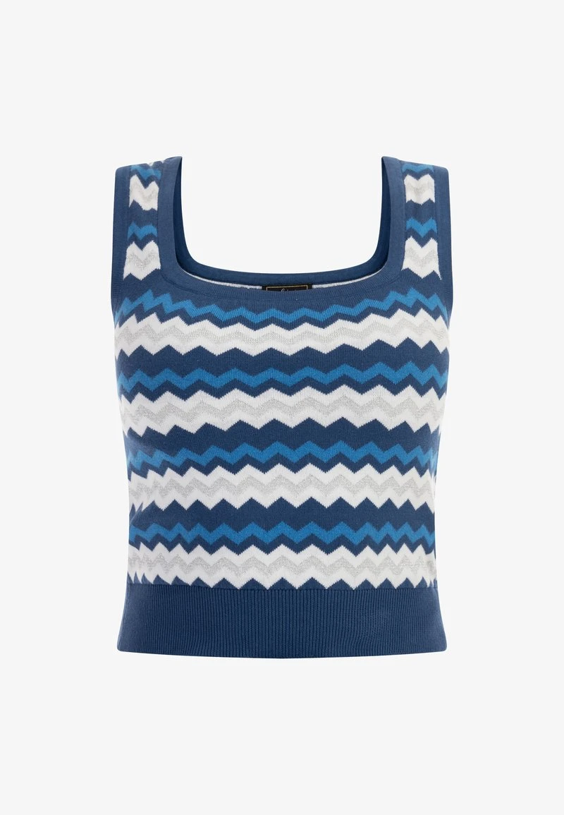 Faina TANK - Top - Blau Mehrfarbig 7 Faina TANK - Top - Blau Mehrfarbig - Image 5