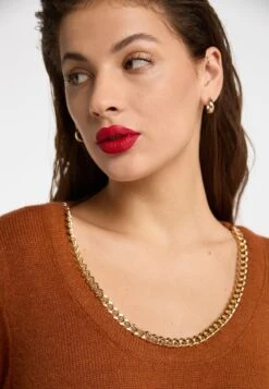 Faina TUXE - Strickpullover - Dunkelkamel 11 Faina TUXE - Strickpullover - Dunkelkamel -Faina Verkauf cbc1ec548a3048af955701a28faad97c