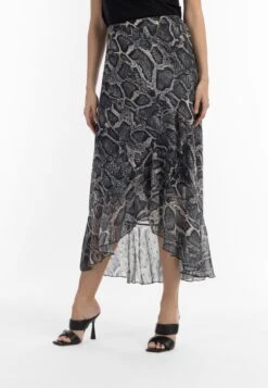 Faina Maxirock - Schwarz Schlange -Faina Verkauf cc6a1028728c4271b17f2b5cecb8c177