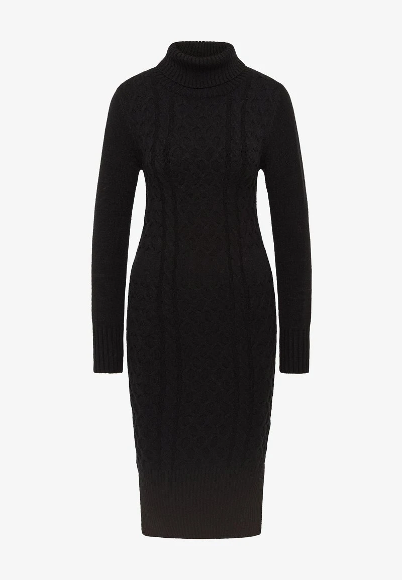 FAINA IMANE - Strickkleid - Schwarz 7 FAINA IMANE - Strickkleid - Schwarz - Image 5