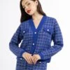 Faina KOOSH - Strickjacke - Dunkelblau -Faina Verkauf d2be4020d33f4678815a6ce1c8da89df