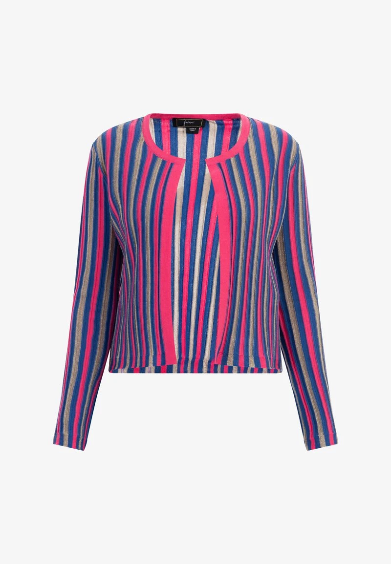 Faina Strickjacke - Pink Mehrfarbig 8 Faina Strickjacke - Pink Mehrfarbig - Image 6