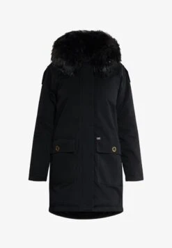 Faina MINYA - Wintermantel - Schwarz 12 Faina MINYA - Wintermantel - Schwarz -Faina Verkauf dd8758dd19e24565ae08d10cd45dcbf4