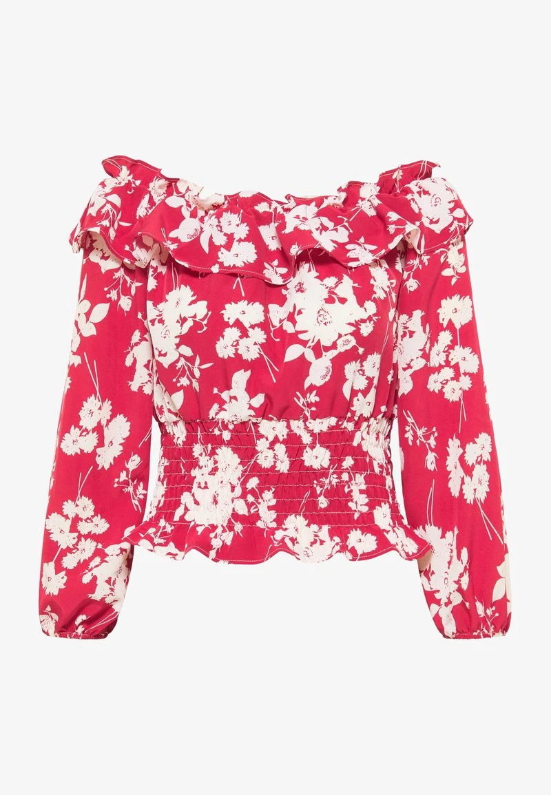 FAINA MIOKI - Bluse - Rot Weiss 7 FAINA MIOKI - Bluse - Rot Weiss - Image 5