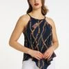 FAINA KOOSH - Bluse - Marine -Faina Verkauf e39b3b800e1e482b9c05cf0e6d72d290