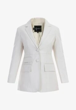 Faina Kunstlederjacke - Creme -Faina Verkauf e4384e61021d48c2a2963a5a7618e1ef