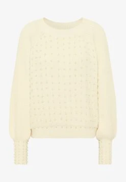 Faina Strickpullover - Wollweiss 12 Faina Strickpullover - Wollweiss -Faina Verkauf e64ff625db23442fae6a82c449ac85a7