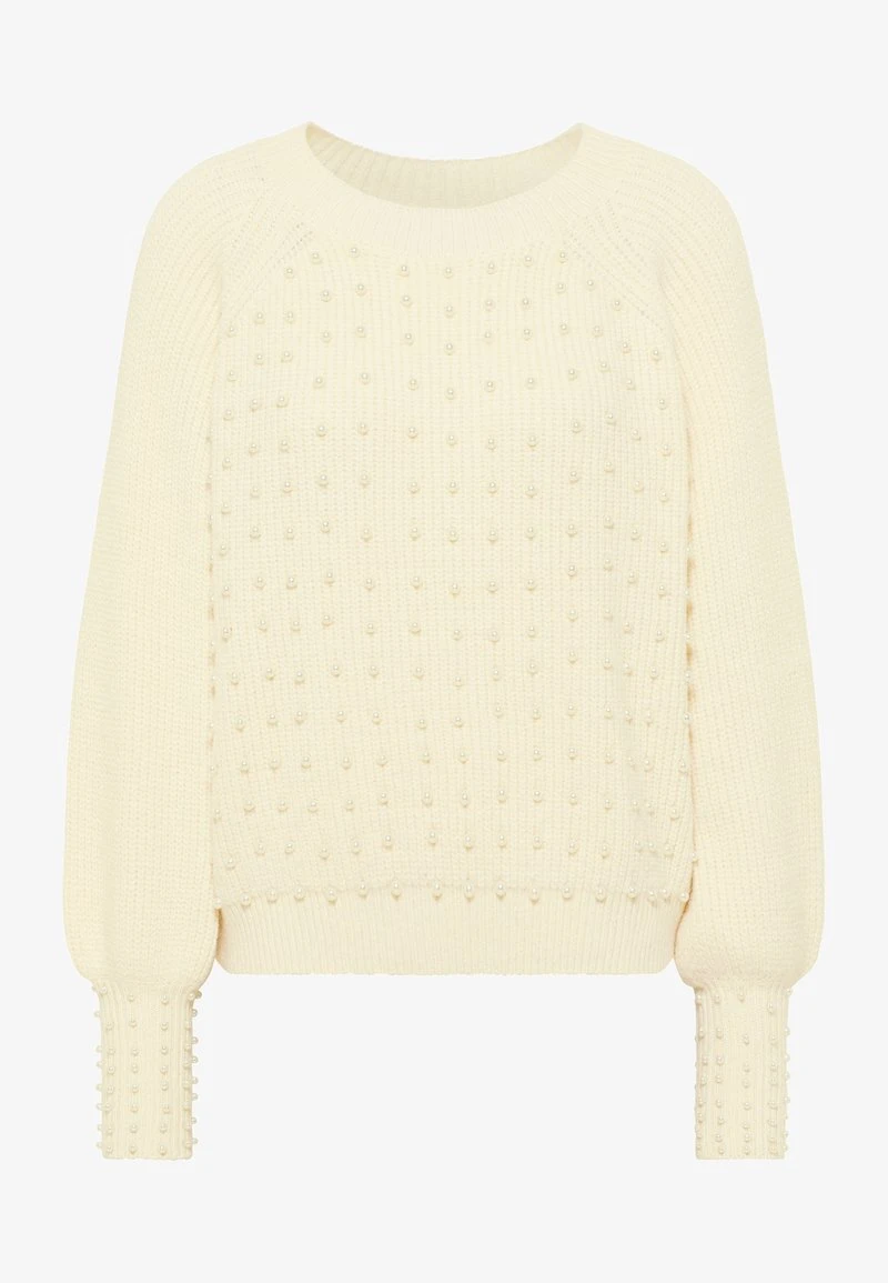 Faina Strickpullover - Wollweiss 7 Faina Strickpullover - Wollweiss - Image 5