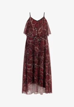 Faina MIT SCHLANGENPRINT - Maxikleid - Rot Schlange -Faina Verkauf f1e3bb6e916942a98e1d09535fc9a840