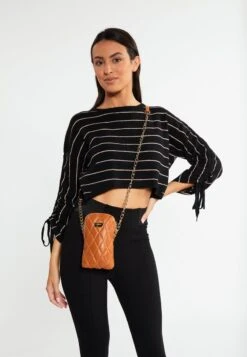 FAINA HANDYTASCHE EMBELL - Umhängetasche - Kamel