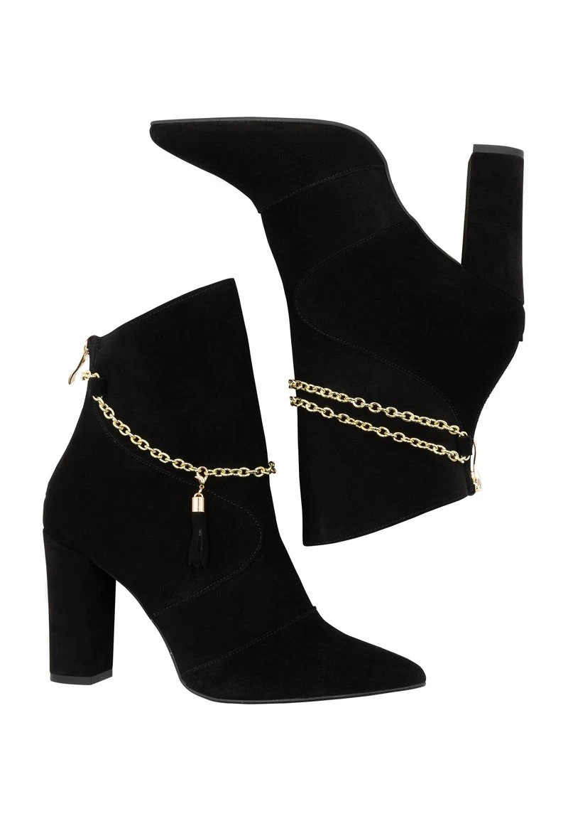 Faina High Heel Stiefelette - Schwarz 7 Faina High Heel Stiefelette - Schwarz - Image 5