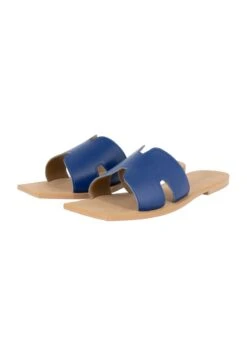 Faina Pantolette Flach - Blau 10 Faina Pantolette Flach - Blau -Faina Verkauf fc3e056effcb4dac8fdc1ad9d7a740f3