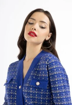 Faina KOOSH - Strickjacke - Dunkelblau -Faina Verkauf ffedb01c836643a2a20cfdf2647b881f